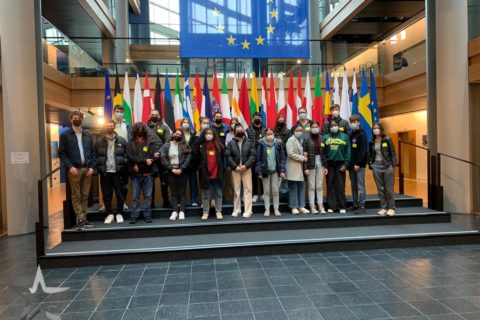 Terminales au Parlement européen